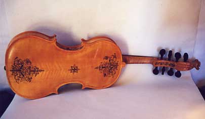 [The Hardanger Fiddle, back]