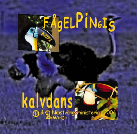 [Fågelpingis Kalvdans cd disc print]