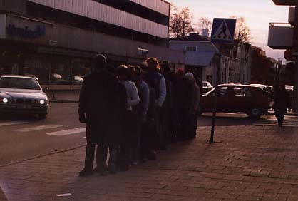 [Sound walk in Haparanda.]